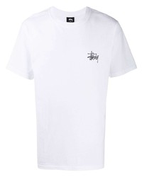 Stussy Logo Print T Shirt