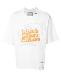 Maison Mihara Yasuhiro Logo Print T Shirt
