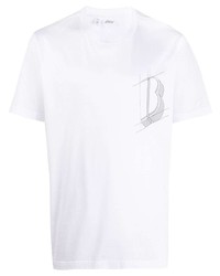 Brioni Logo Print T Shirt