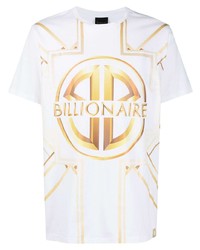 Billionaire Logo Print T Shirt