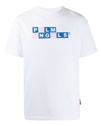 Palm Angels Logo Print T Shirt