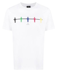 PS Paul Smith Logo Print T Shirt