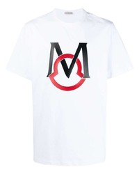 Moncler Logo Print T Shirt