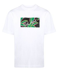 Palm Angels Logo Print T Shirt