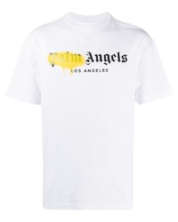 Palm Angels Logo Print T Shirt