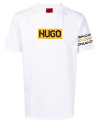 Hugo Logo Print T Shirt