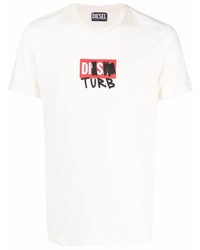 Diesel Logo Print T Shirt