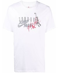 Nike Logo Print T Shirt