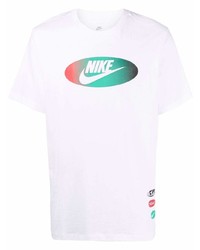 Nike Logo Print T Shirt