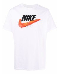 Nike Logo Print T Shirt