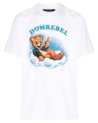 DOMREBEL Logo Print T Shirt