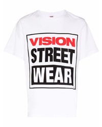 Vision Street Wear Logo Print T Shirt