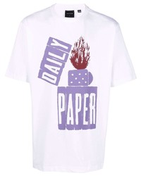 Daily Paper Logo Print T Shirt