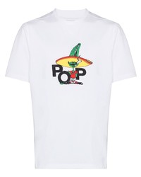 Pop Trading Company Logo Print T Shirt