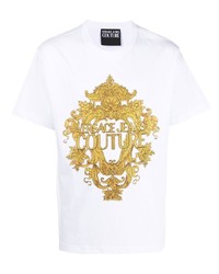 VERSACE JEANS COUTURE Logo Print T Shirt