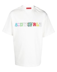 ACUPUNCTURE 1993 Logo Print T Shirt