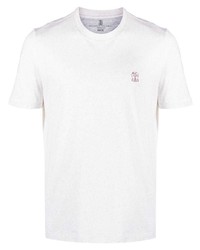 Brunello Cucinelli Logo Print T Shirt