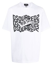 DSQUARED2 Logo Print T Shirt