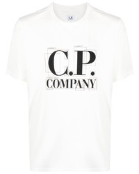 C.P. Company Logo Print T Shirt