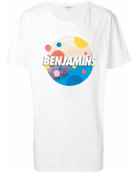 Les Benjamins Logo Print T Shirt