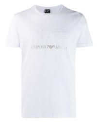 Ea7 Emporio Armani Logo Printed T Shirt