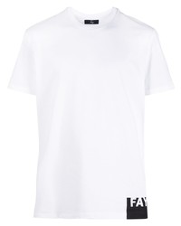 Fay Logo Printed T Shirt