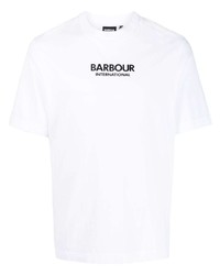 Barbour International Logo Printed T Shirt