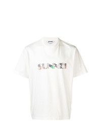 Sunnei Logo Short Sleeve T Shirt