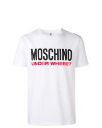 Moschino Logo Slogan T Shirt