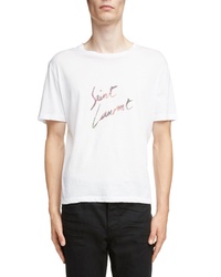 Saint Laurent Logo T Shirt