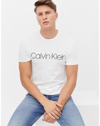 Calvin Klein Logo T Shirt White