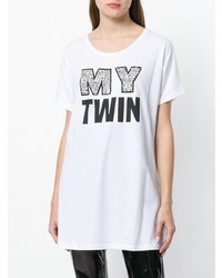 Twin-Set Long Printed T Shirt