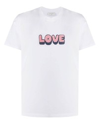Sandro Paris Love Appliqu Print T Shirt