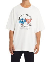 Dolce & Gabbana Love Peace Graphic Tee In Lovepeace At Nordstrom