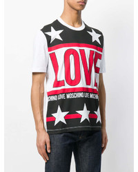 Love Moschino Love Print T Shirt