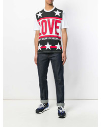 Love Moschino Love Print T Shirt