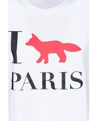 Kitsune Maison Kitsun I Fox Paris T Shirt