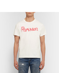 MAISON KITSUNÉ Maison Kitsun Printed Cotton Jersey T Shirt