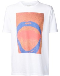 Maison Margiela Lips Print T Shirt