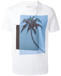 Maison Margiela Palm Tree Print T Shirt