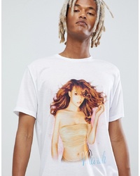 ASOS DESIGN Mariah Carey Relaxed Longline T Shirt