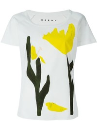 Marni Flower Print T Shirt