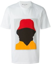 Marni Silhouette Print T Shirt