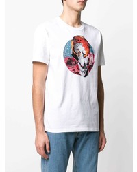 Valentino Mars Print Cotton T Shirt