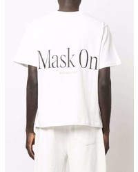 Ih Nom Uh Nit Mask On Print T Shirt