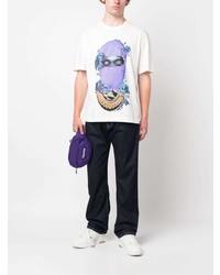 Ih Nom Uh Nit Mask Roses Cotton T Shirt