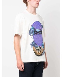 Ih Nom Uh Nit Mask Roses Cotton T Shirt