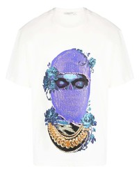 Ih Nom Uh Nit Mask Roses Cotton T Shirt