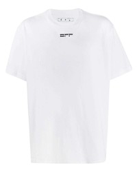 Off-White Masked Face Logo Print T Shirt