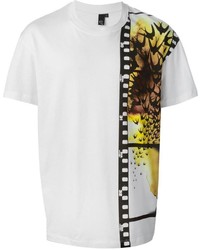McQ by Alexander McQueen Mcq Alexander Mcqueen Swallows On Film Print T Shirt